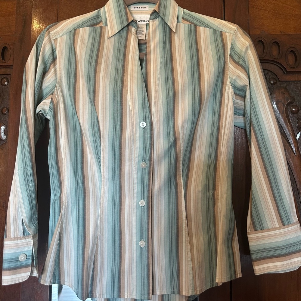 Jones New York Sport Multicolor stretch Blouse
